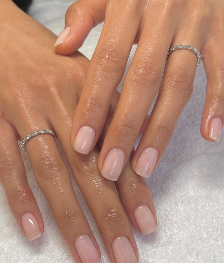 Natural Pink Squoval Nails – Everyday Chic and Professional Simple Nail Ideas