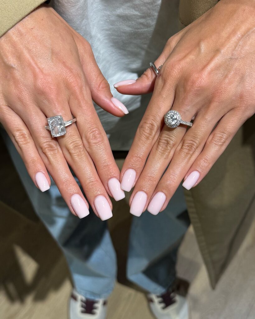 Soft Square Baby Pink Nails for a Classy Everyday Manicure